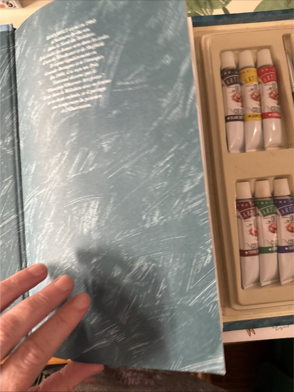 1995 Oil Color Book Set Paint FRENCH Peinture à l'huile LE LIVRE-ATELIER - Picture 5 of 12